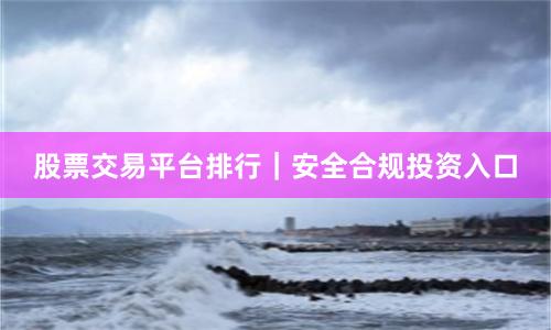 股票交易平台排行｜安全合规投资入口